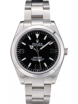 Rolex Explorer 39mm Black Dial 42002