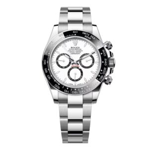 [Superclone] Rolex Daytona "Panda" 40 mm White Dial 126500LN, Men’s Watch