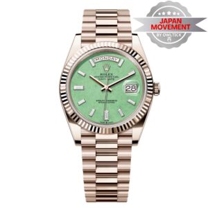 [Superclone] Rolex Day-Date 40mm Light Green Aventurine Dial President 228235JG