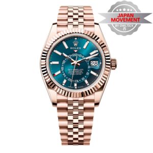 [Superclone] Rolex Sky-Dweller 42mm Blue - Green Dial Jubilee 336935